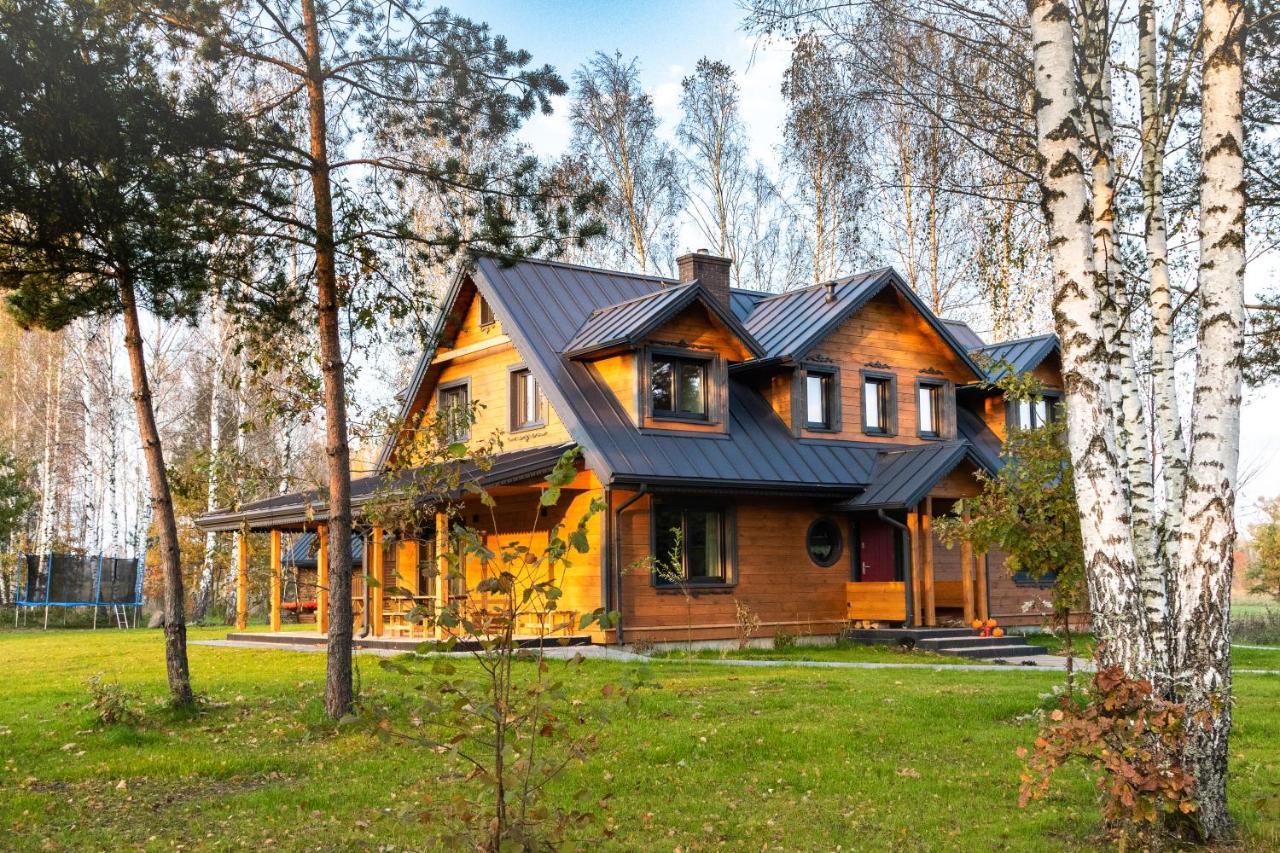 Apartmán Zubrowe Siolo - Dom Nad Lakami Białowieża Exteriér fotografie