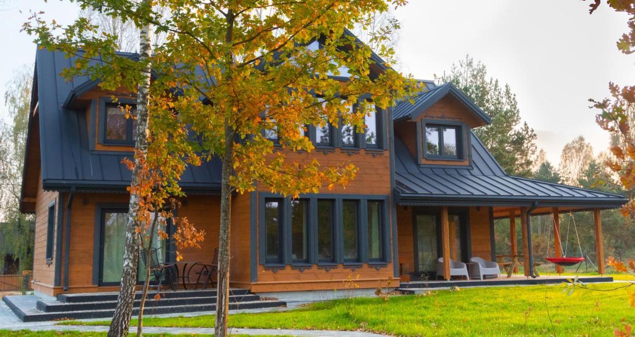 Apartmán Zubrowe Siolo - Dom Nad Lakami Białowieża Exteriér fotografie